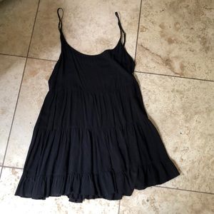 Black loose dress